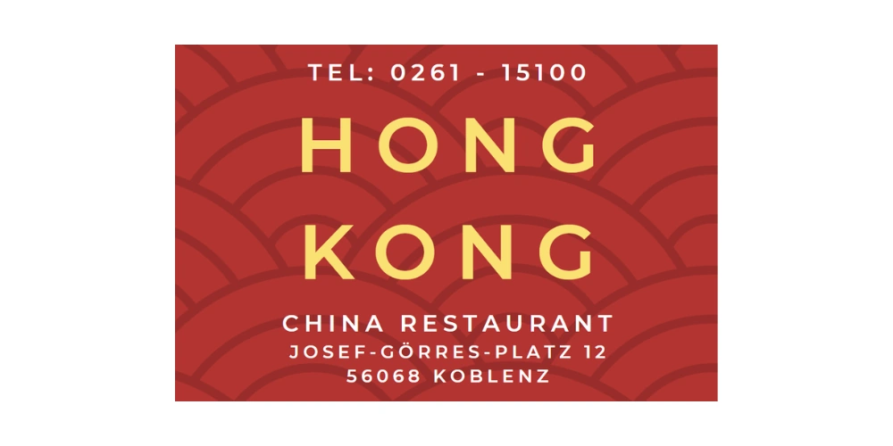 China Restaurant Hong Kong